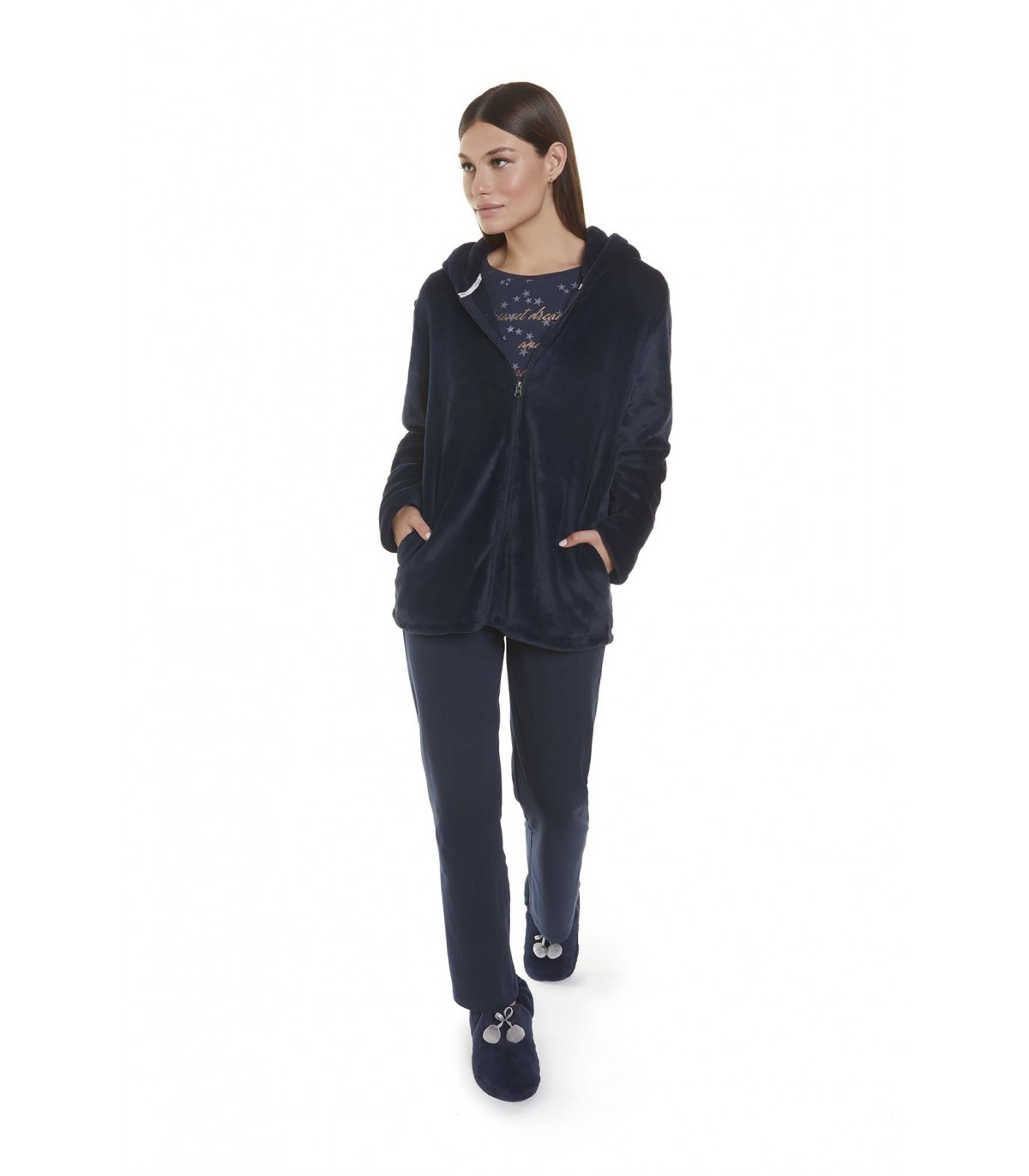 CHINELOS DE CASA POMPONS