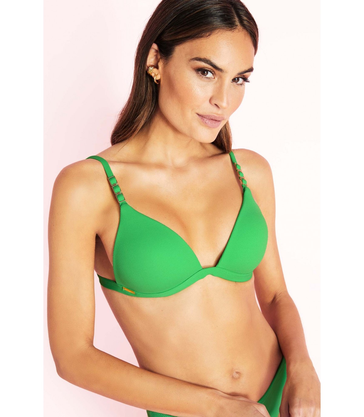 TRIANGLE PUSH UP BIKINI TOP