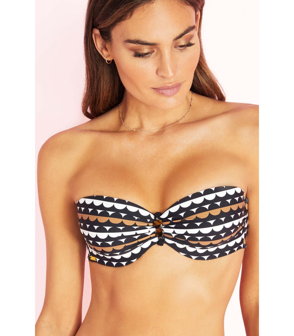 TOP BIKINI BANDEAU