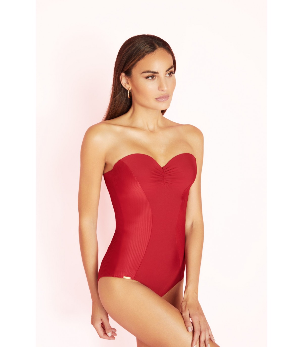 BAÑADOR BANDEAU CON COPA