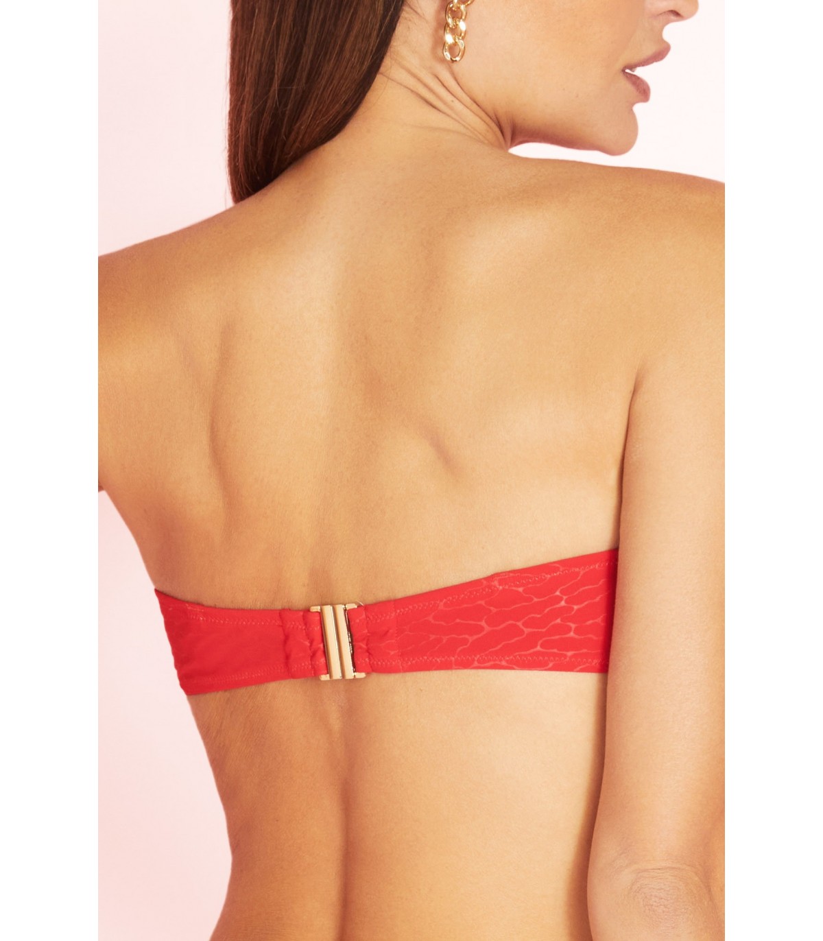 TOP BIKINI BANDEAU SIN COPA