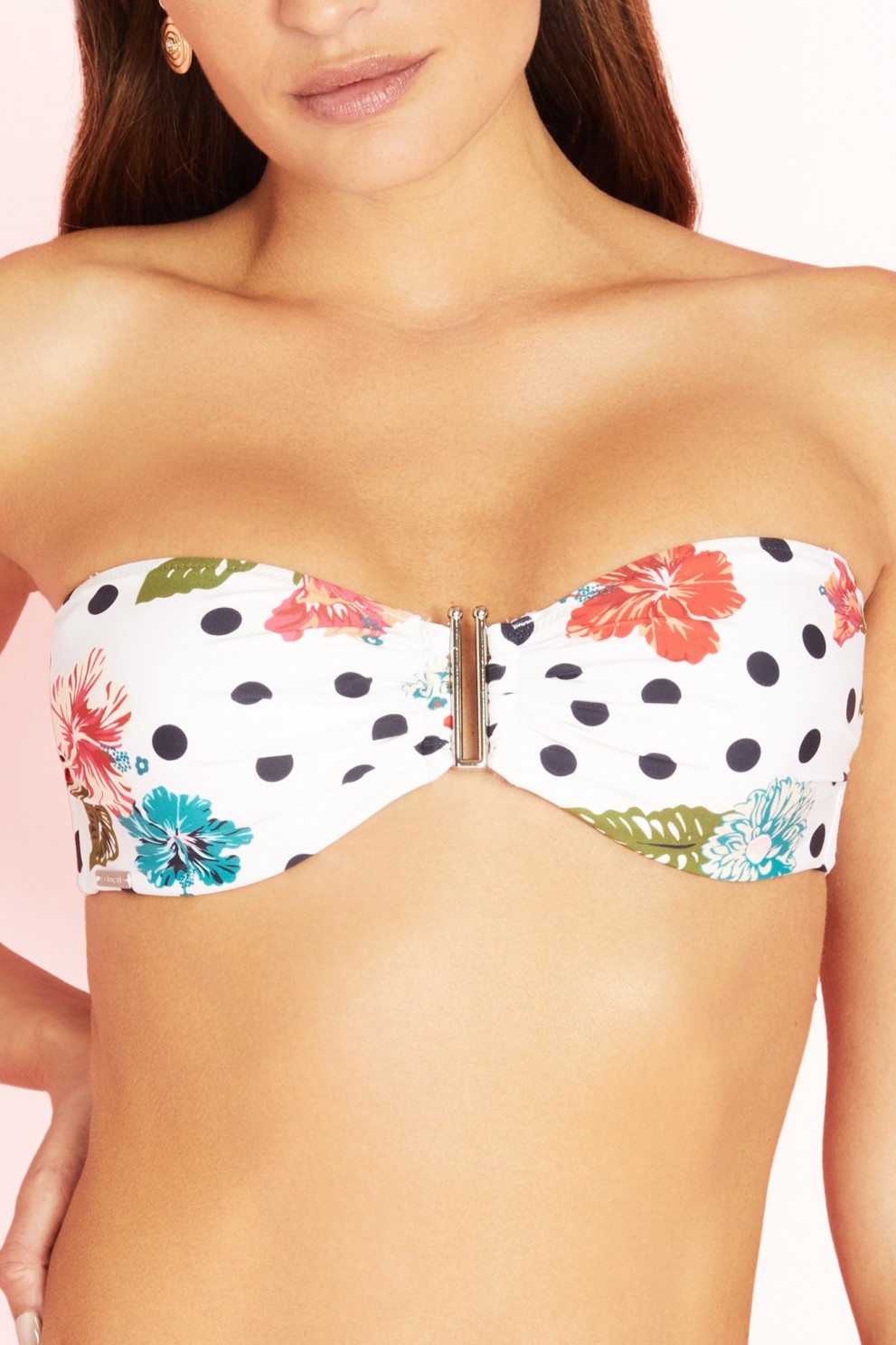 TOP BIKINI BANDEAU SIN COPA
