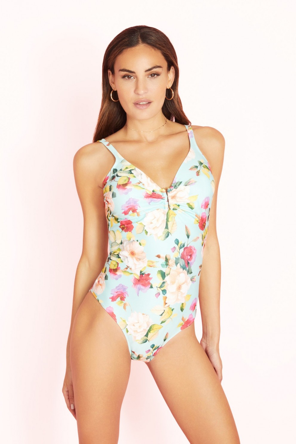V-NECK WIRELESS SWIMSUIT