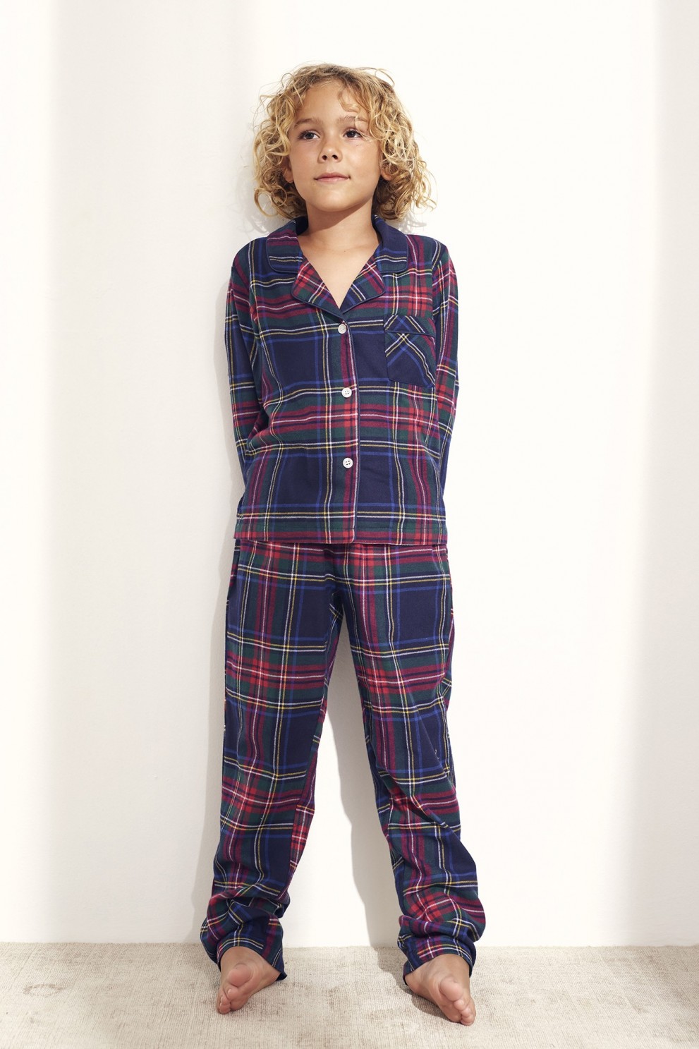 PIJAMA CAMISERO NIÑO/A