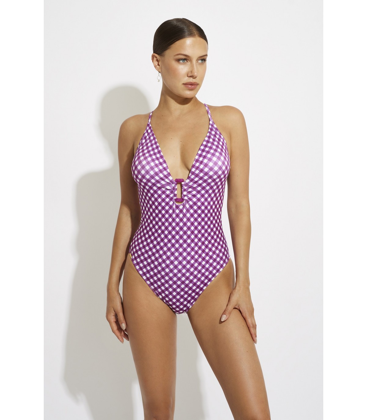 FATO DE BANHO DECOTE TRIANGULAR