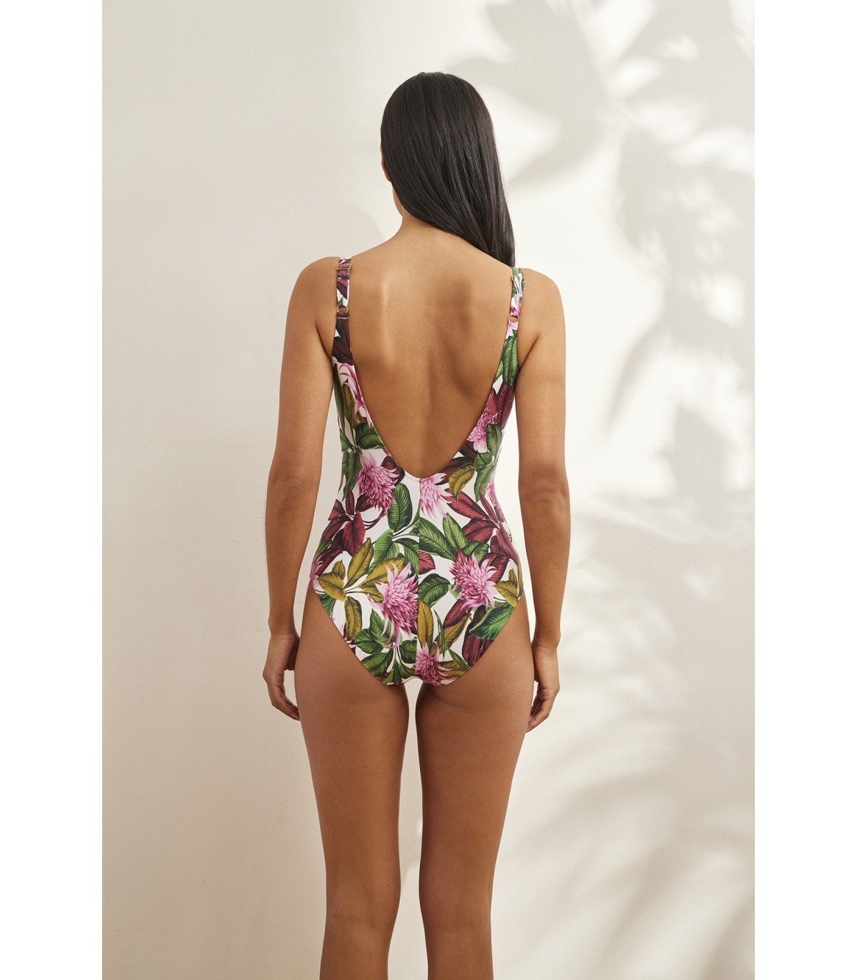 V-NECK WIRELESS SWIMSUIT